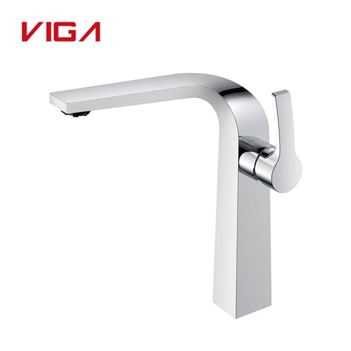 Brass Bathroom Sink Faucet Single Lever Basin Mixer