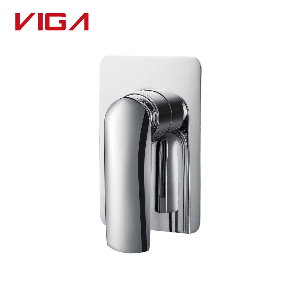 Chrome Brass Body Concealed Shower Mixer Taps