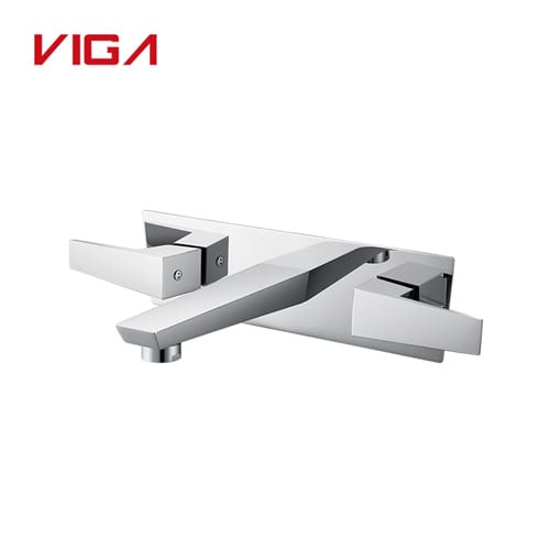 G1/2 Brass 3 Holes Concealed Basin Faucet