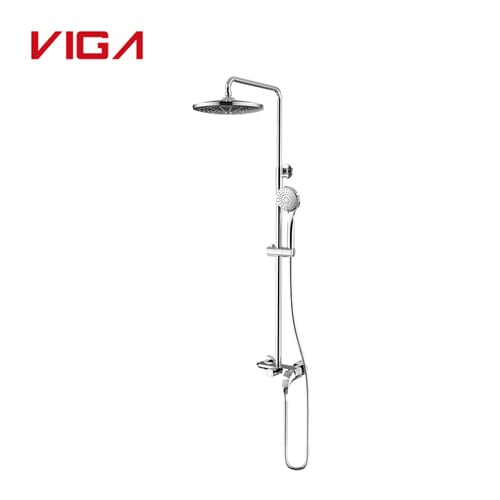 Shower Column Set with Round Shower Head