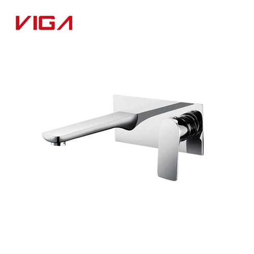 Chrome Plated Concealed Sinks and Faucets