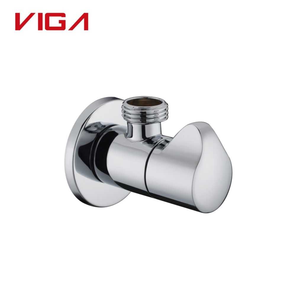 G1/2”Good Quality Chrome Plated Brass Angle Valve