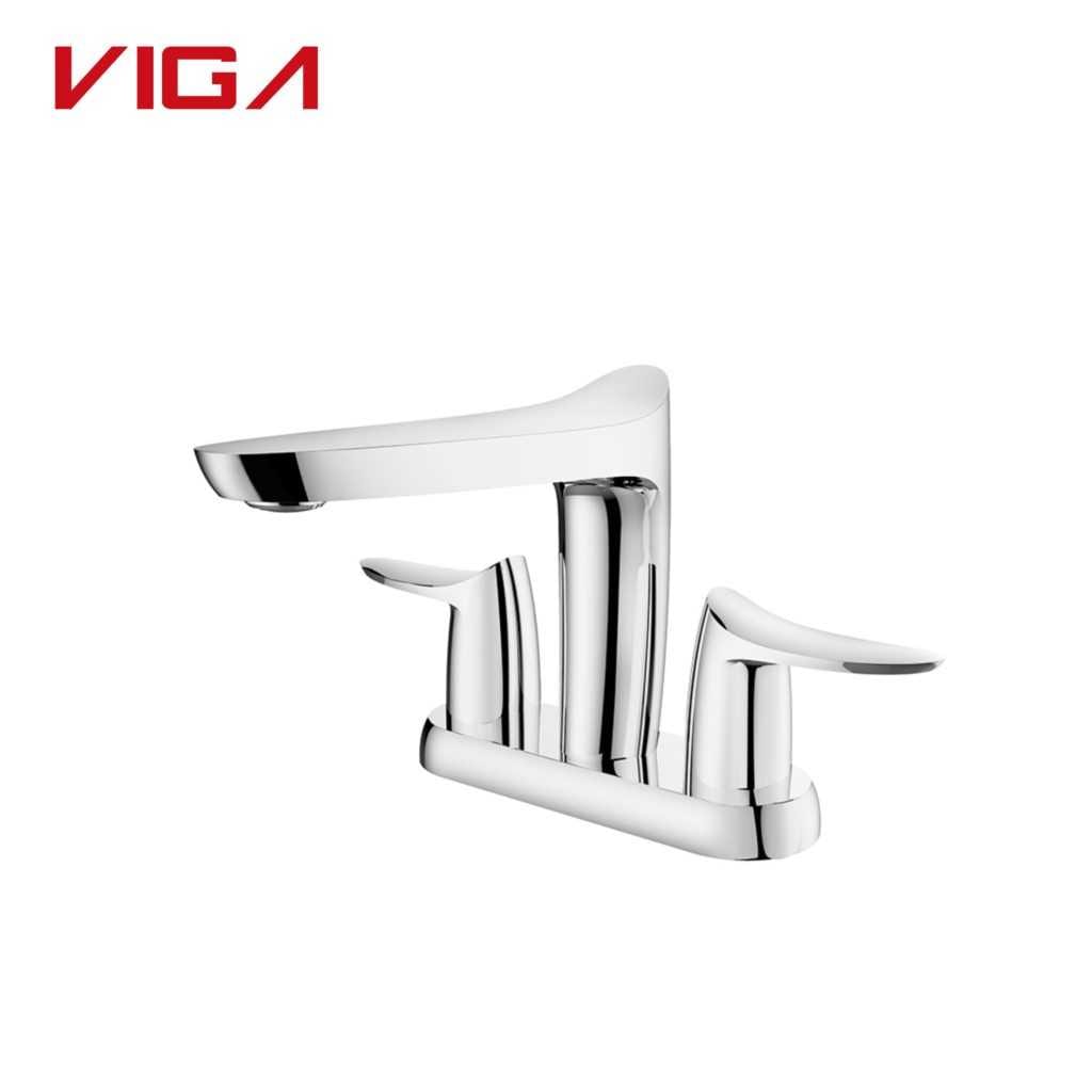 Brass 4 Centerset Lavatory Taps China Manufacturer