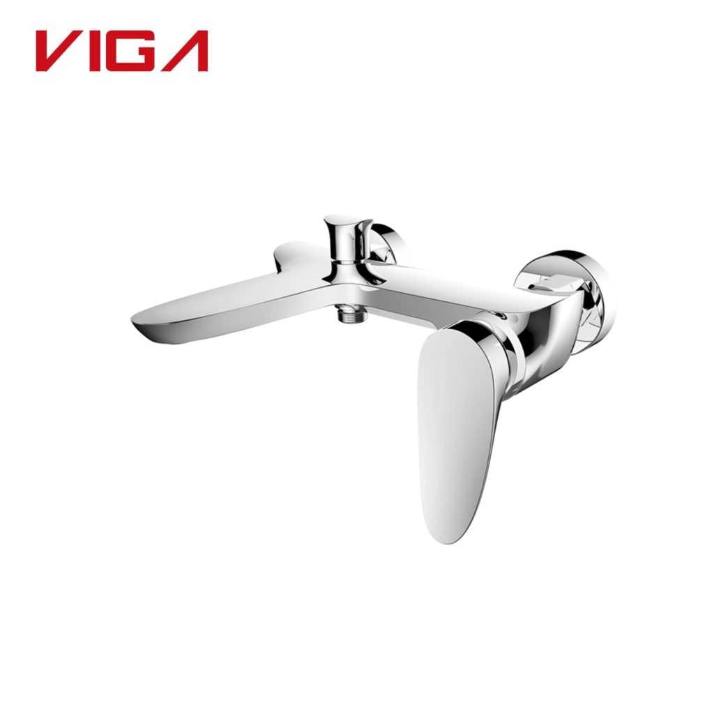 China Wholesale Wall-Mounted Bathroom Bath Faucet In Chrome