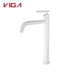 Tall Basin Mixer Lone Spout White China Supplier