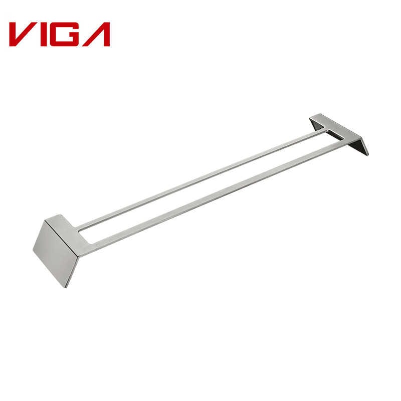Wall Mounted Stainless Steel 304 Double Towel Bar