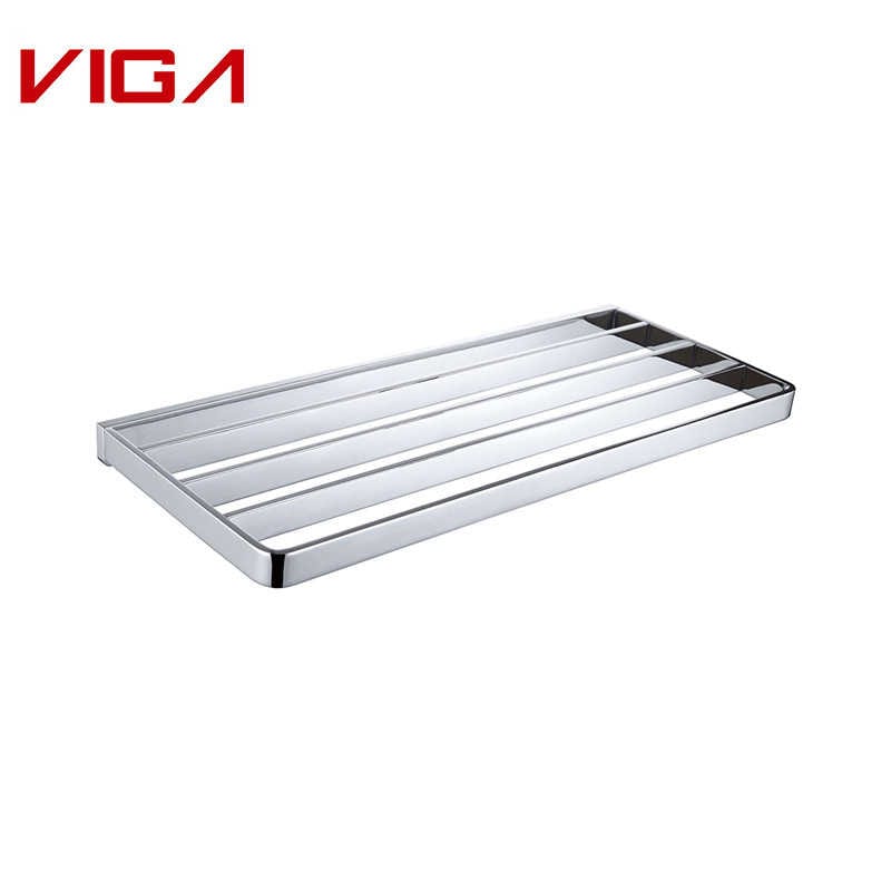 VIGA Wall Mounted Brass Double Towel Bar