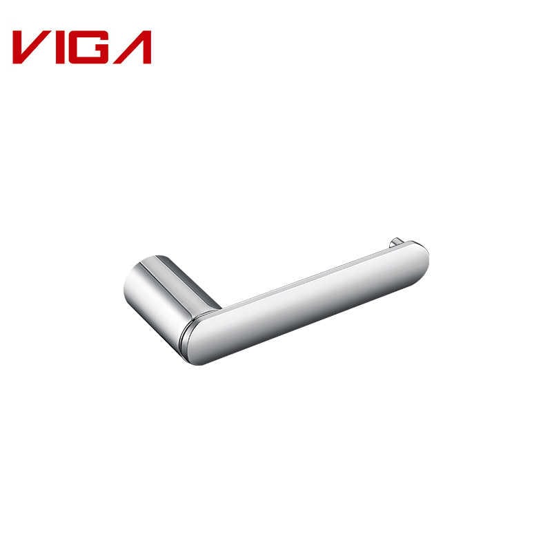 VIGA FAUCET, Toilet Paper Holder, Brass, Chrome Plated