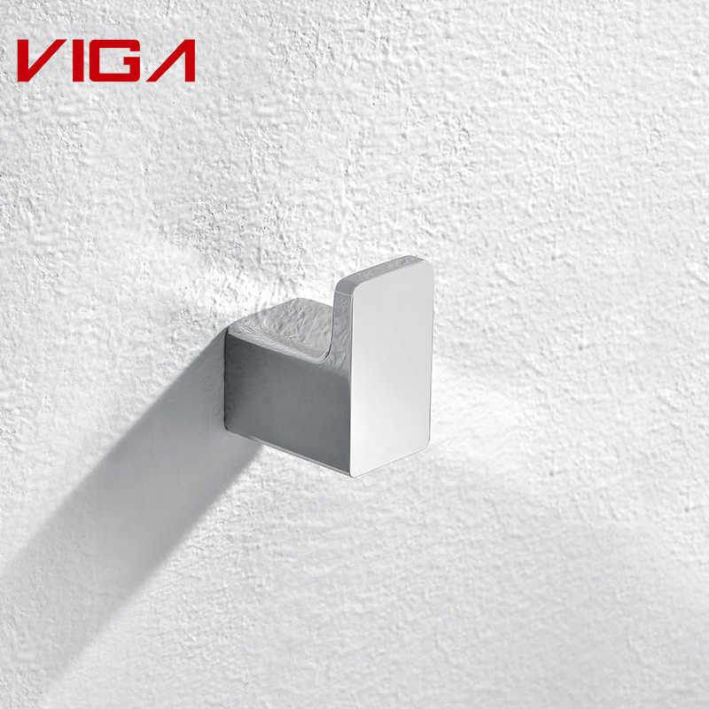 VIGA FAUCET, Bathroom Door Towel Hooks, Single Robe Hook