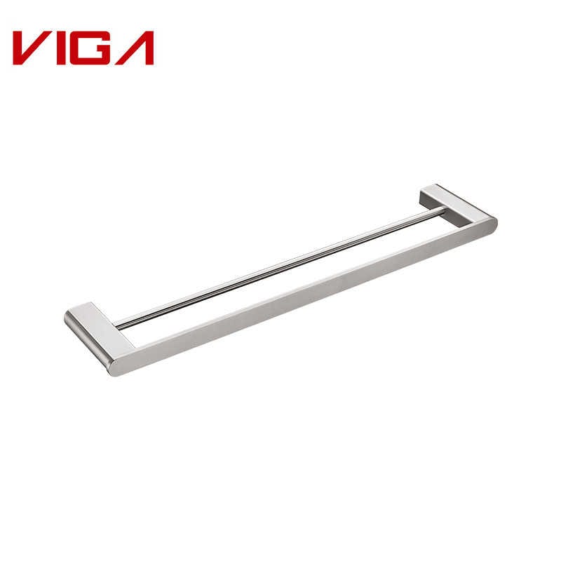 VIGA FAUCET, Thép không gỉ 304 Double Towel Bar