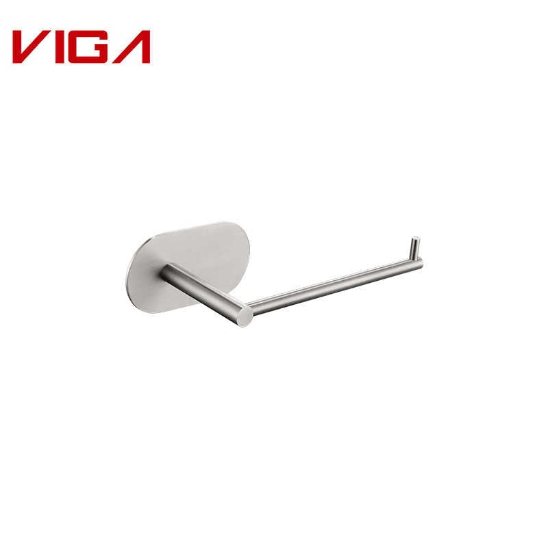 GRIFO VIGA, Stainless Steel Adhesive Toilet Paper Holder