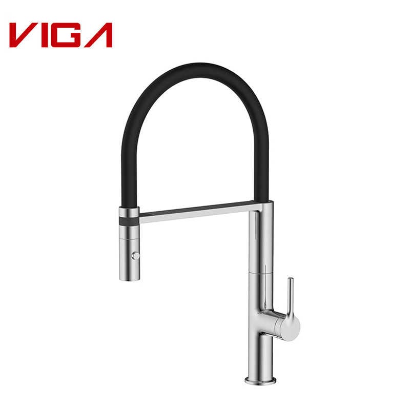 Mixer tal-kċina, Vit tal-Ilma tal-Kċina, Kitchen Sink Mixer, Faucet tas-sink tal-kċina li jinġibed