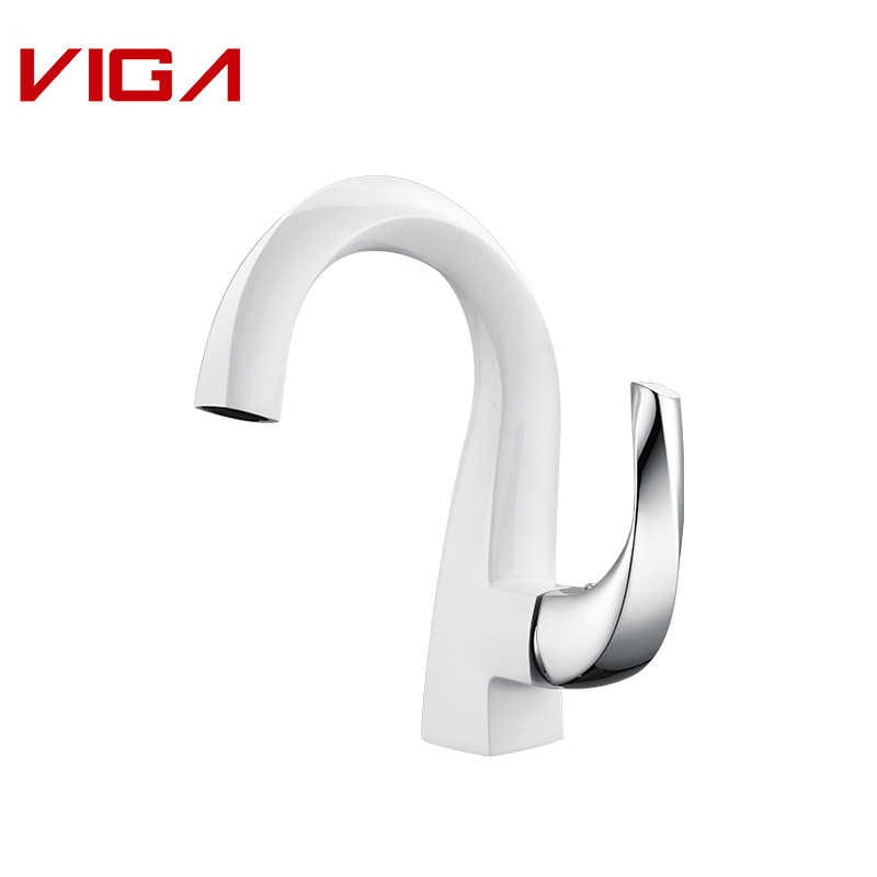 Single Handle Basin Mixer, باتھ روم سنک ٹونٹی, Basin Tap, Brass, Chrome Plated