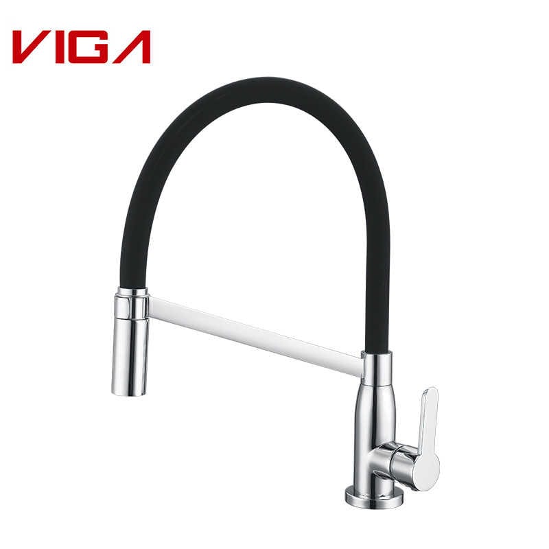 VIGA Faucet, Кухонний змішувач, Kitchen Water Tap, Pull-out Kitchen Sink Faucet