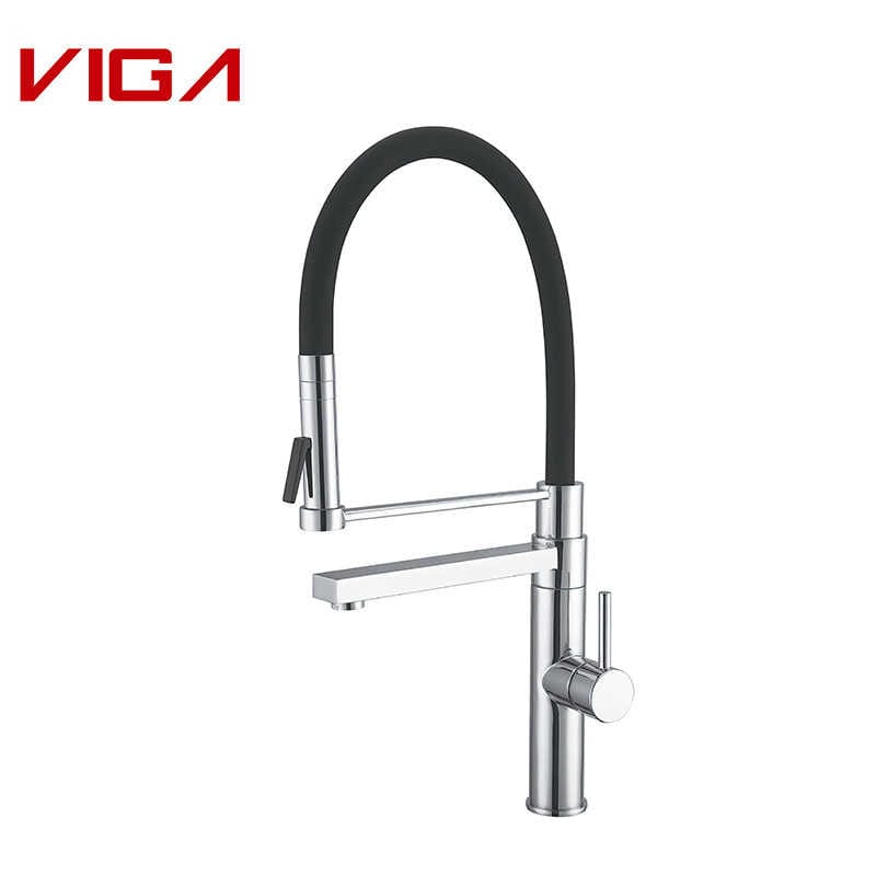 Grifo VIGA, Mezclador de cocina, Grifo de agua de cocina, Kitchen Sink Mixer, Pull-out Kitchen Sink Faucet