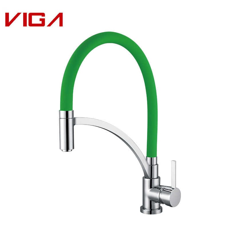 VIGA Faucet, 厨房搅拌机, Kitchen Water Tap, Pull-out Kitchen Sink Faucet