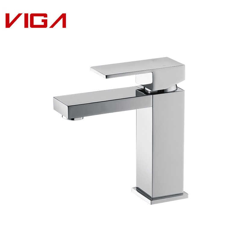 Single Handle Basin Mixer, Faucet Sinc Ystafell Ymolchi, Basin Tap, Brass