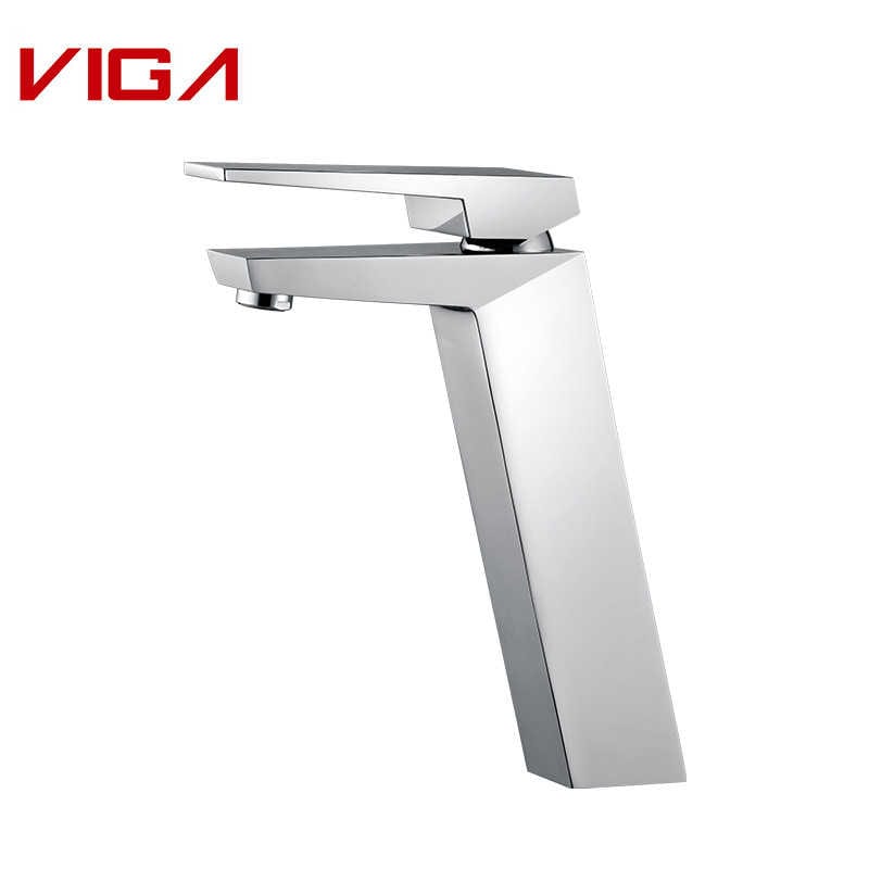 Pojedyncza bateria umywalkowa, Hign Single Basin Mixer, Bateria umywalkowa w łazience, Bateria umywalkowa, Mosiądz