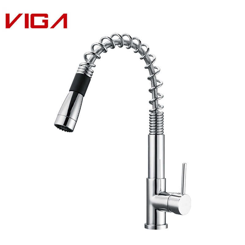 Kitchen Mixer, Kitchen Water Tap, Pull-out Kitchen Sink Faucet