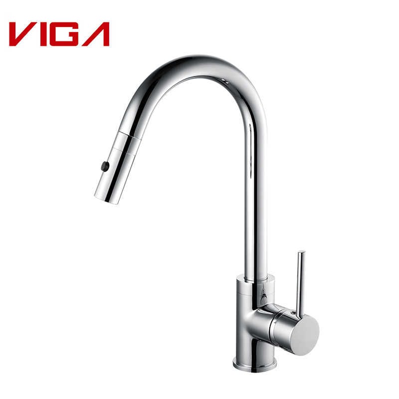 VIGA ծորակ, Single Handle Kitchen Mixer, Խոհանոցի Լվացարանի Ծորակ, Խոհանոցի Լվացարանի Ծորակ ծորակ