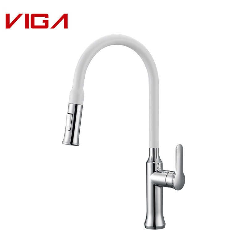 Kitchen Mixer, Single Handle Kitchen Water Tap, Pull-down Kitchen Sink Faucet, VIGA Faucet, Faucet Manufacturer