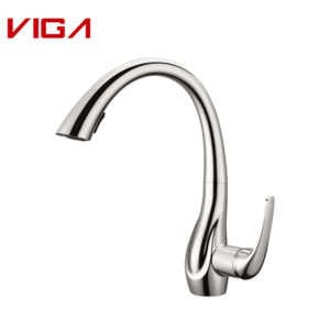 Kitchen Mixer, Kitchen Water Tap, Swan Neck Design, VIGA Faucet, Faucet Manufacturer