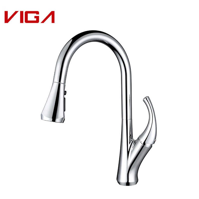 የወጥ ቤት ማደባለቅ, ወጥ ቤት የውሃ ቧንቧ, Pull Down Kitchen Sink Faucet, VIGA ቧንቧ, የቧንቧ አምራች