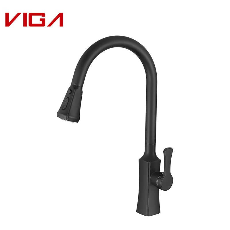 Virtuvės maišytuvas, Kitchen Water Tap, Pull-out Kitchen Sink Faucet