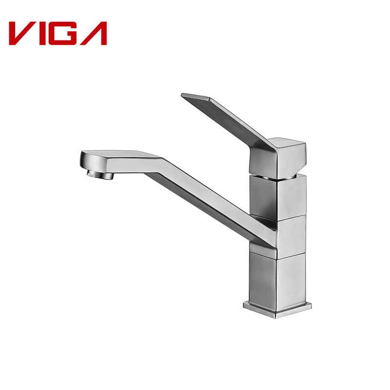 廚房攪拌機, Kitchen Water Tap, Pull-out Kitchen Sink Faucet, VIGA Faucet