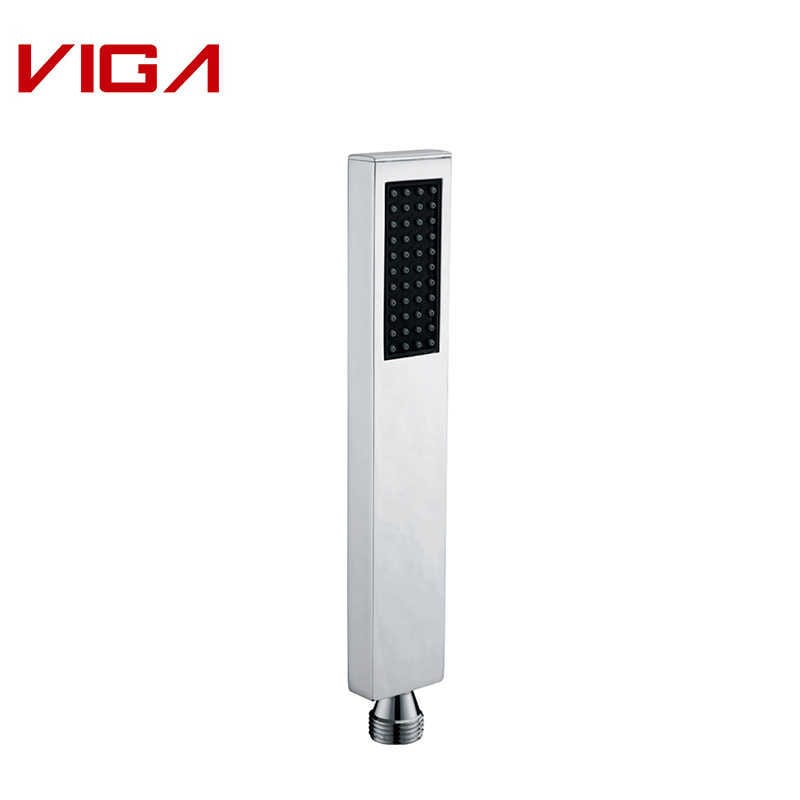 Hand Shower, Handheld Shower Head, ናስ, Chrome Plated