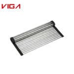 High Quality SUS#304 Stainless Steel Anti-rust Kitchenware Drain Grid In Brush Nickle