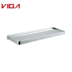 VIGA GEMMA SERIES brass single layer glass shelf