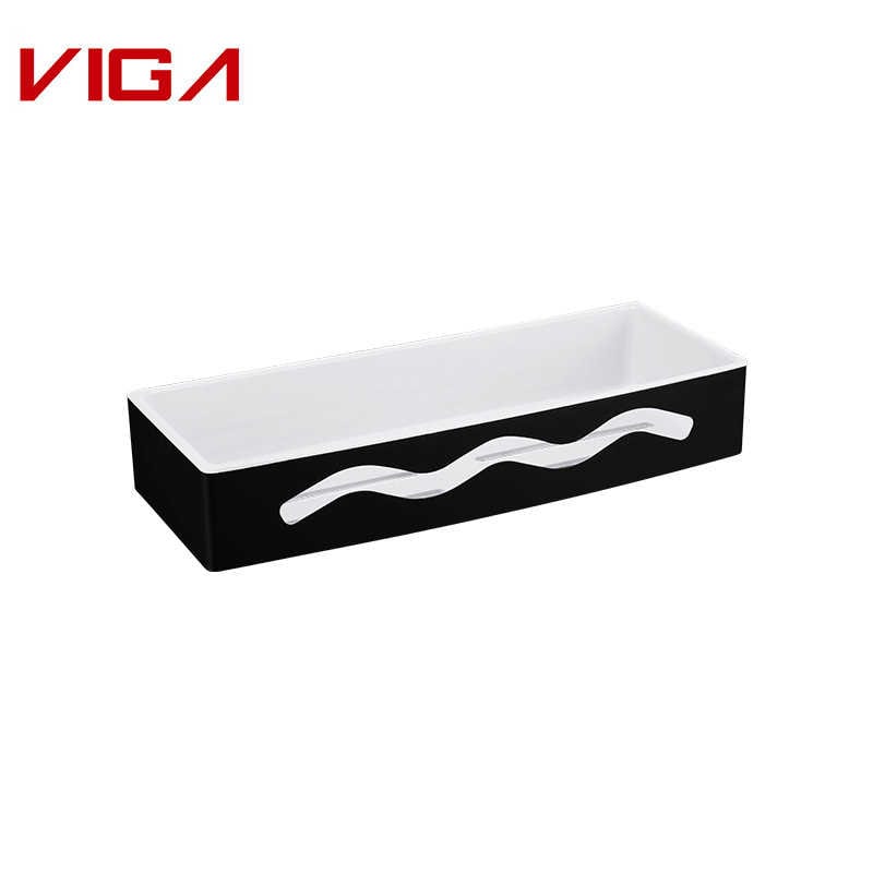 VIGA Stainless Steel 304 & Plastic Rectangle Corner Basket
