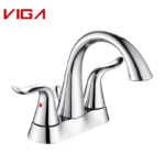 VIGA FAUCET 4′ Centerset Lavatory Faucet, Chrome