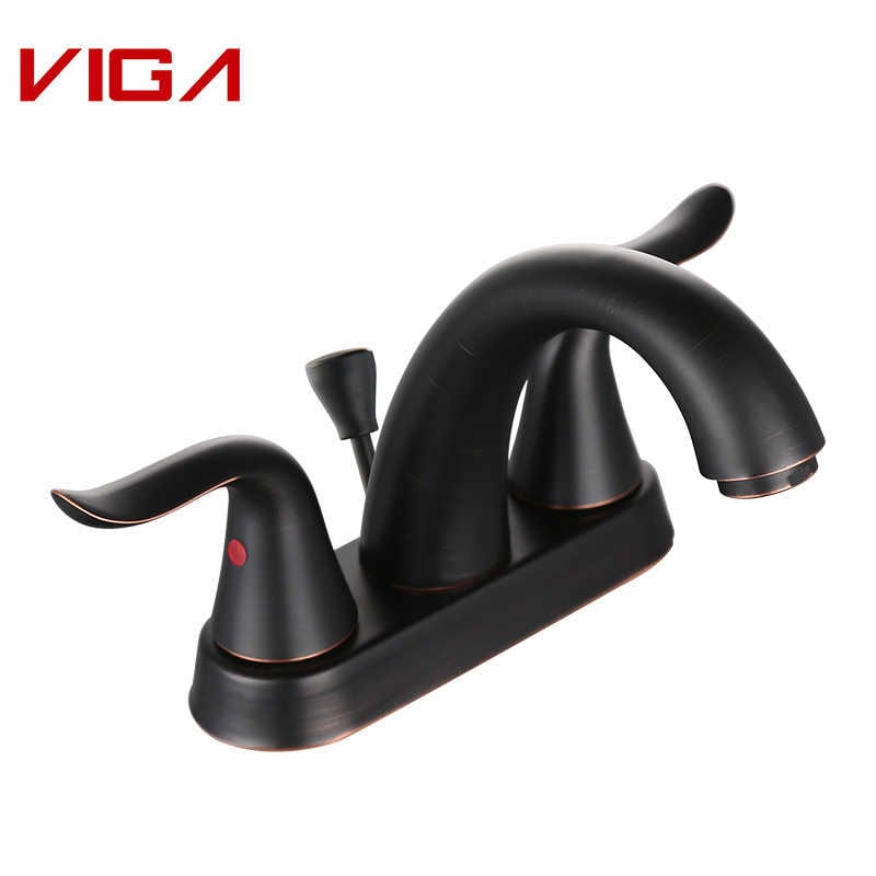 4′ Centerset Lavabo Bataryası, Banyo Bataryası, Oil rubbed bronze