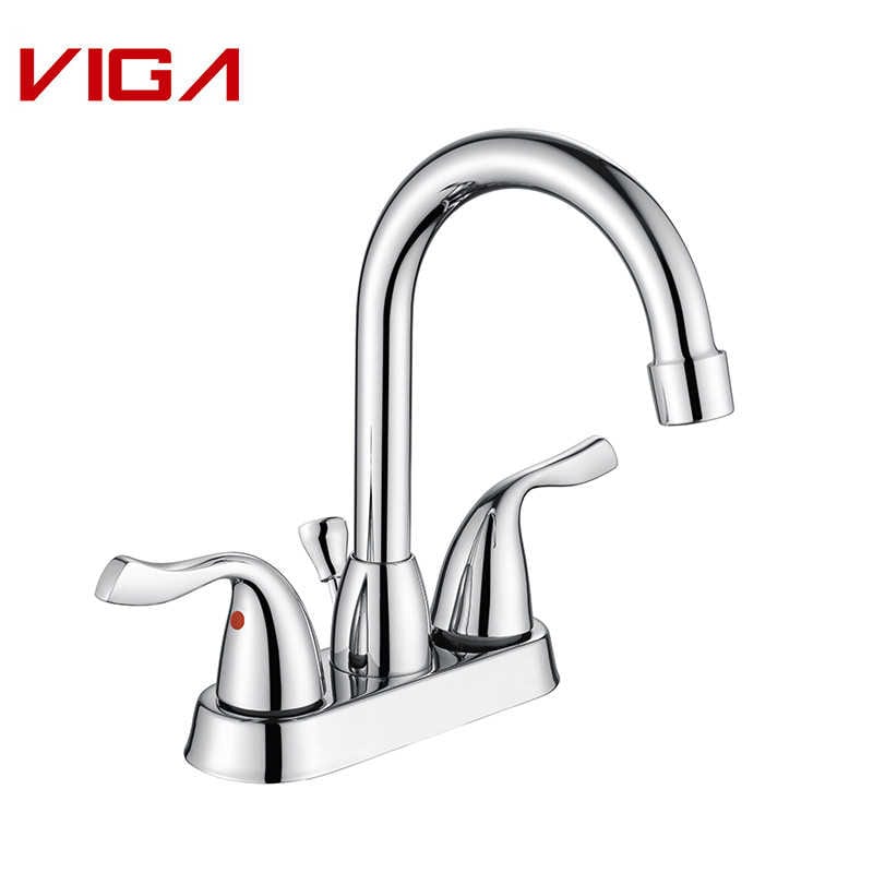 8-inch Two Handle kitchen faucet, Kitchen Sink Faucet with 2 Maniglie