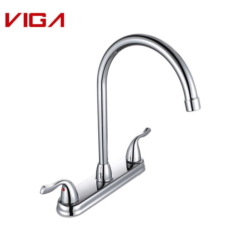 8 Inch Two Handle Kitchen Faucet, Kitchen Sink Faucet with 2 Handles