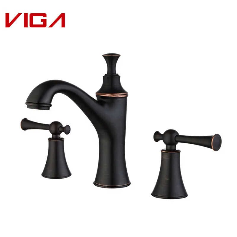 Miscelatore Lavabo a 3 fori da piano, ORB Bathroom Faucet