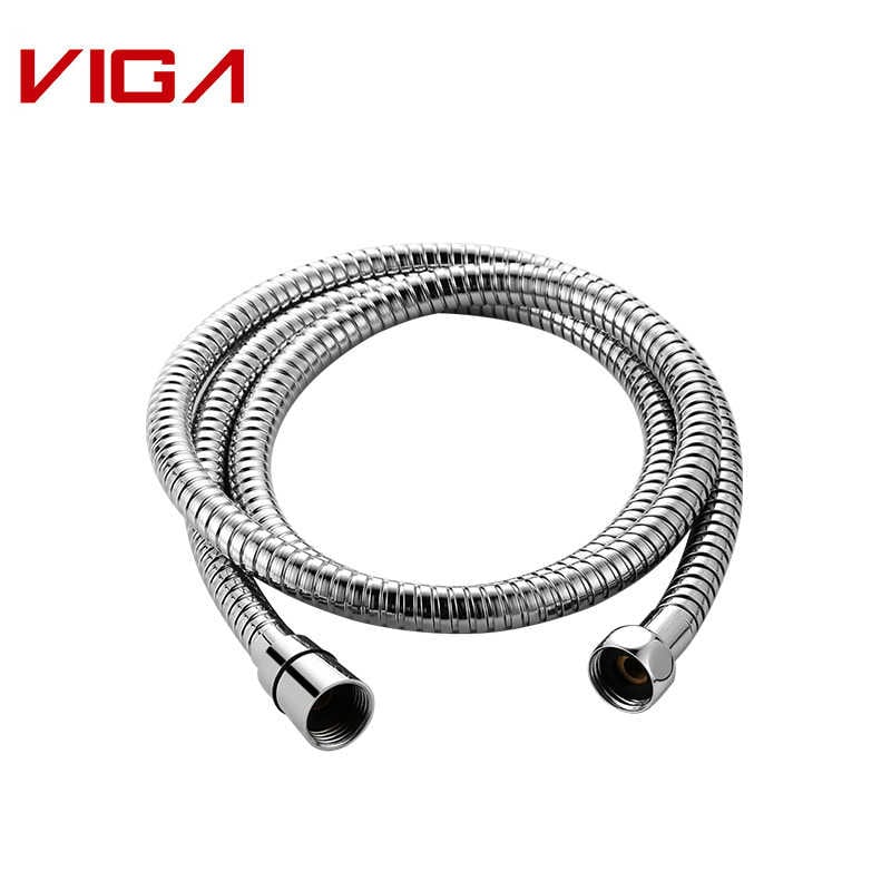 1.5m Flexible Shower Hose, Extra Long Stainless Steel Handheld Hose