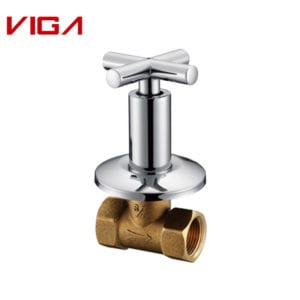 G3/4  angle valve, bathroom sink shut off valve, Chrome Plated