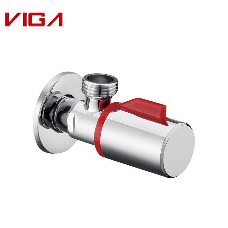 G1/2 Brass Angle Valve,  Chrome Plated, Bathroom