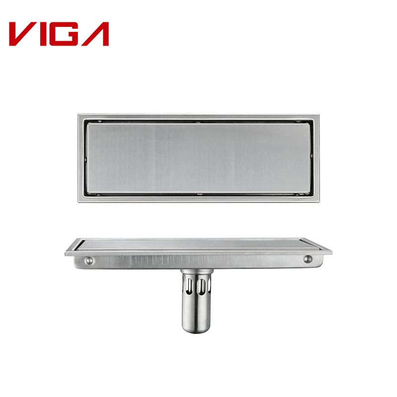 იატაკის დრენაჟი, Stainless Steel, Brushed Nickel