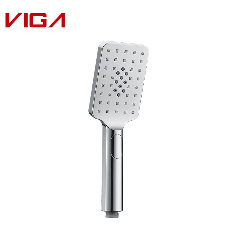 Doccia a mano, Bathroom Hand Shower, Doccetta quadrata, Plastica