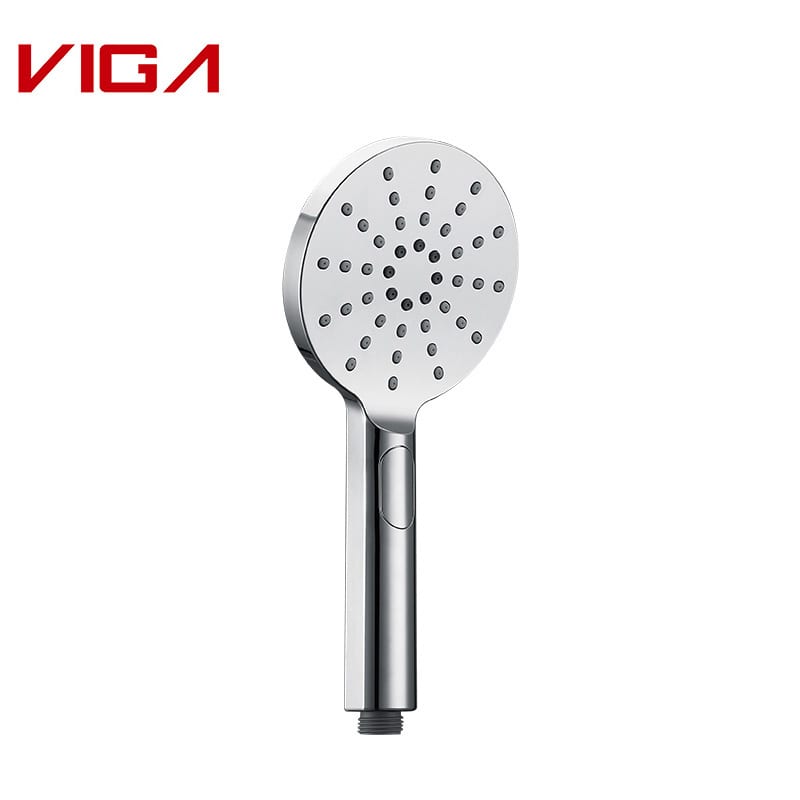 Handheld Bathroom Shower Head, ABS Chrome Plated