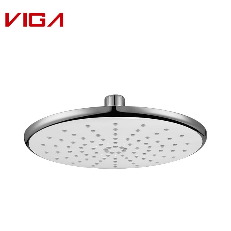 8″ Shower Head, Wall Mounted Shower Head, Round Shower Head, ABS, Kromuar