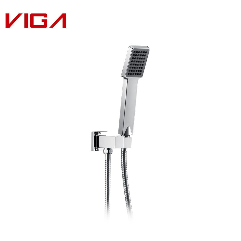 Shower Set, Shower Head with High Pressure, ABS Wall Mount and Extra Long Stainless Steel Hose