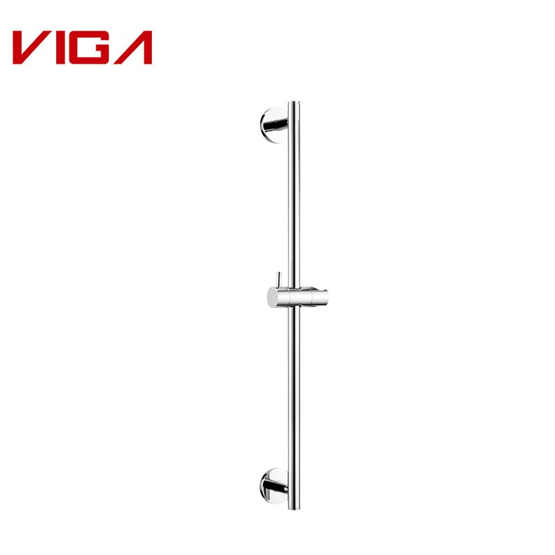 Modern Shower Sliding Bar Adjustable Bathroom Brass Shower Bar Pipe