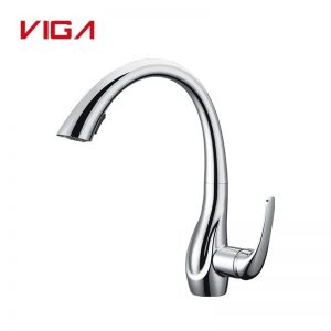 Fancy Hidden Pull Down Sleek Kitchen Faucet