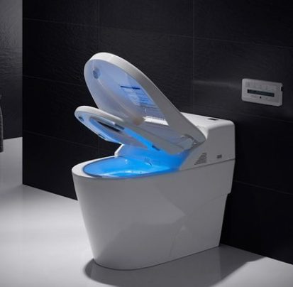 50 살짜리 호텔은 스마트 화장실이 미국에서 나올까?