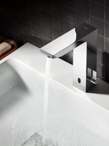 GROHE's automatic contactless faucets offer hygienic result